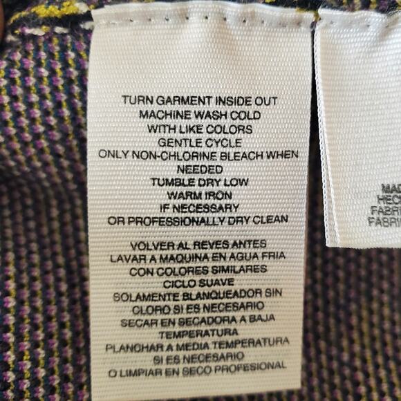 RACHEL Rachel Roy Multicolored Textured Pullover Crop Vest Size XS - Picture 7 of 8